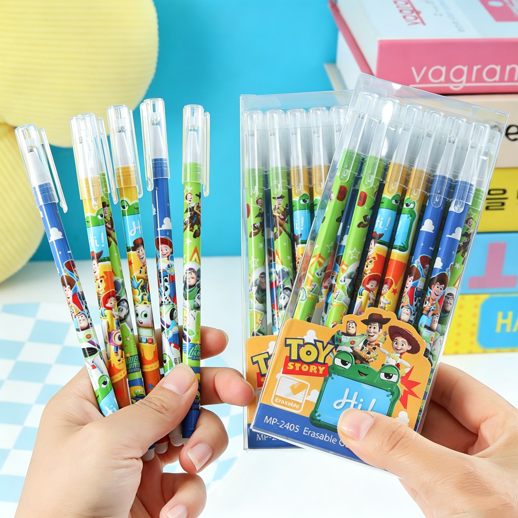 New 6/24pcs Toy Story Magic Er - Gel Ink Pen Set avaliação e preço