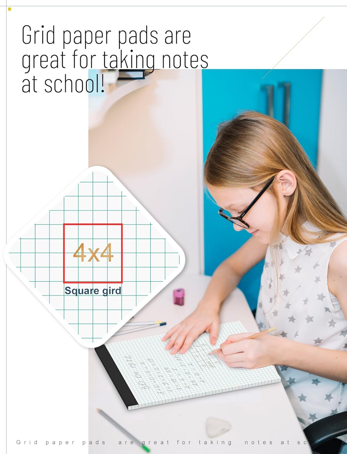 Graph Paper Pads 8.5 x 11, 8 P - Graph Paper Pad avaliação e preço
