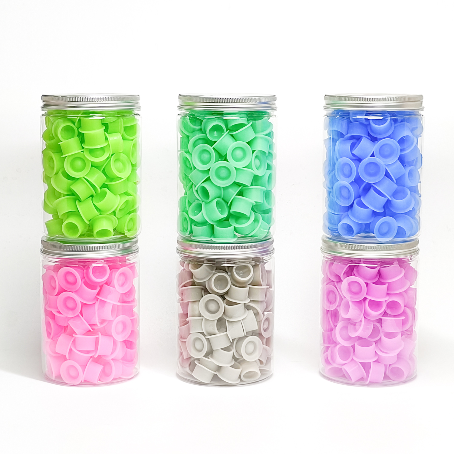 100Pcs Disposable Canned Silic - Calligraphy Ink Bottle avaliação e preço
