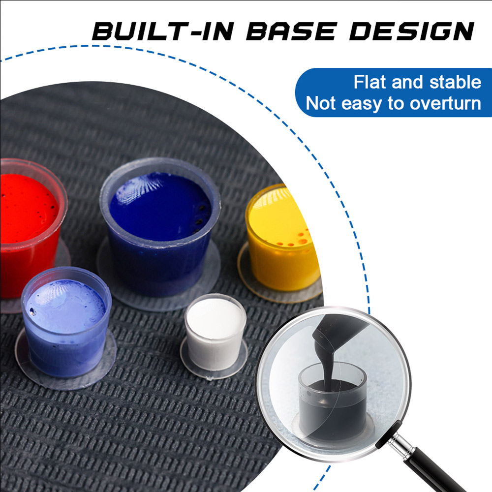 300/100pcs Tattoo Ink Cups Cap - Calligraphy Ink Bottle avaliação e preço
