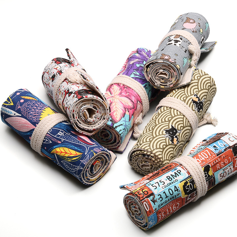 12/24/36/48/72 Hole Colorful C - Pen Pouch Roll avaliação e preço