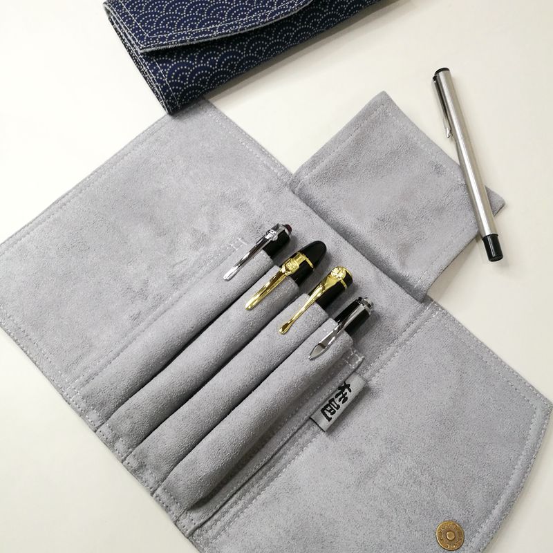China Wind Pen Set 4 Pen Bag C - Pen Pouch Roll avaliação e preço