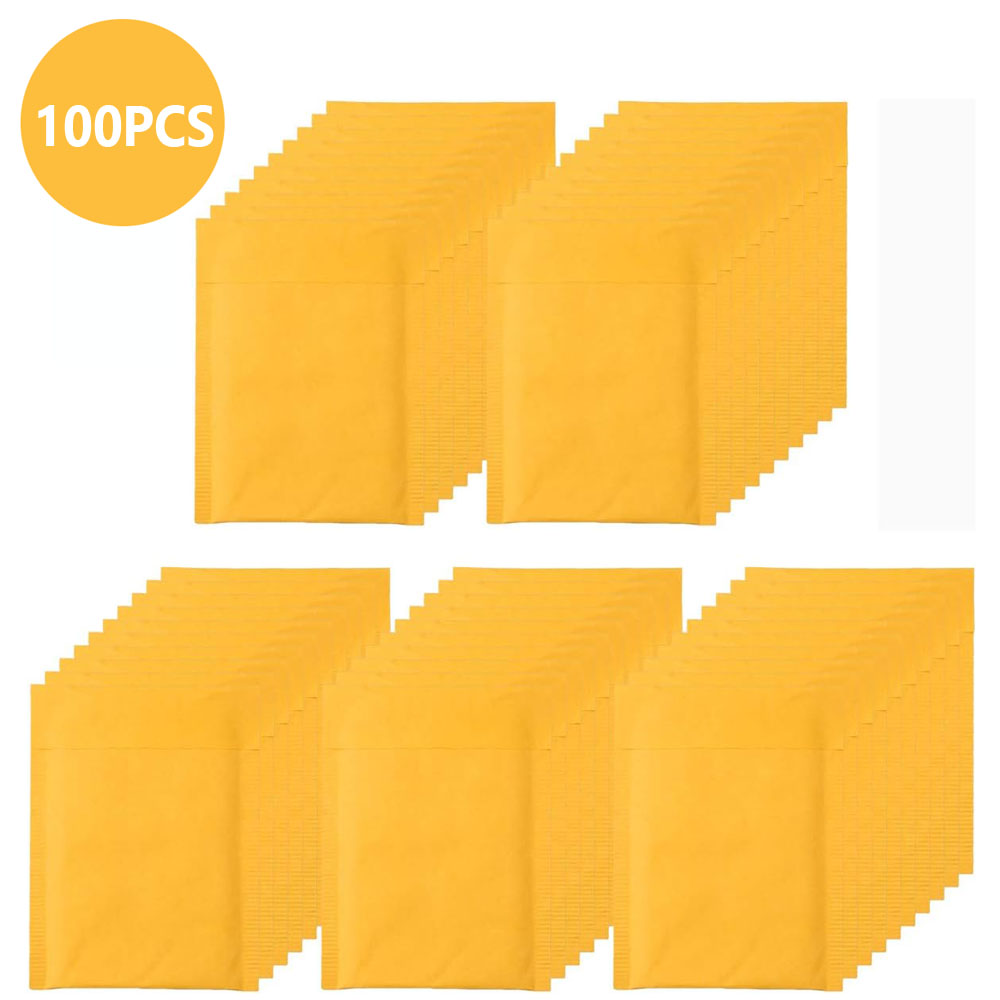 100pcs Bubble Envelope Sending - Letter Envelope Kraft avaliação e preço