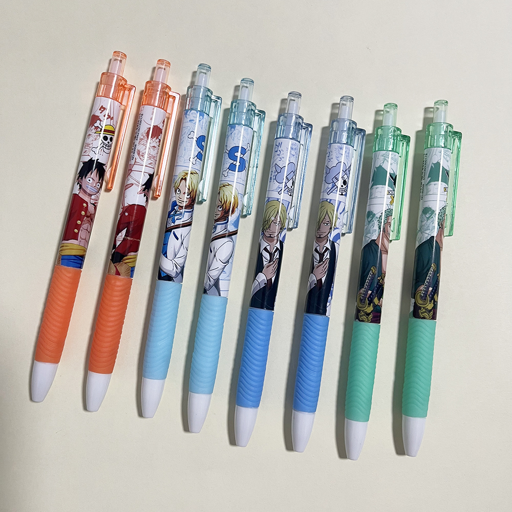 4/12/24Pcs  Anime One Piece Bl - Gel Ink Pen Set avaliação e preço