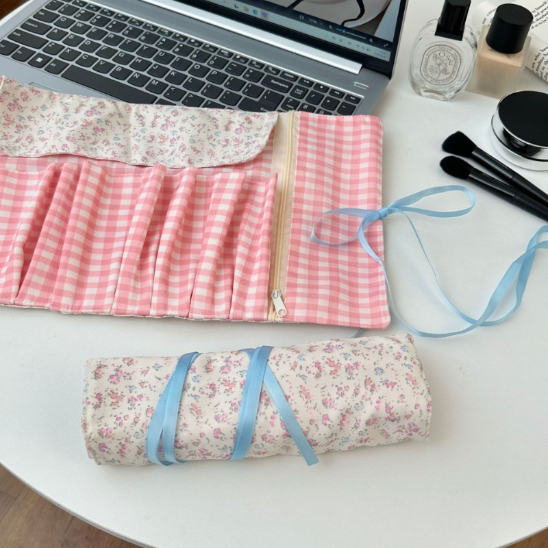 Aesthetic Spring Floral Roll-u - Pen Pouch Roll avaliação e preço