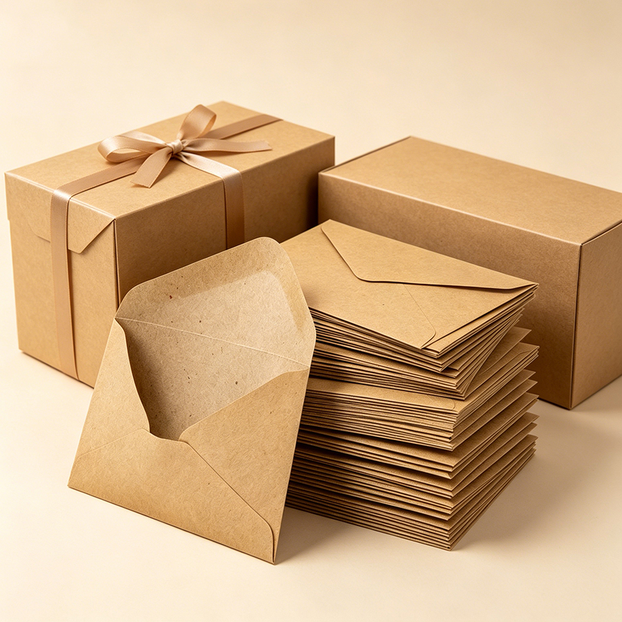 20/50pcs 10x7cm Kraft Paper En - Letter Envelope Kraft avaliação e preço