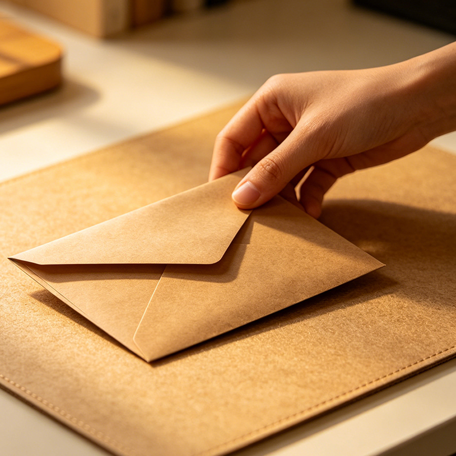20/50pcs 10x7cm Kraft Paper En - Letter Envelope Kraft avaliação e preço