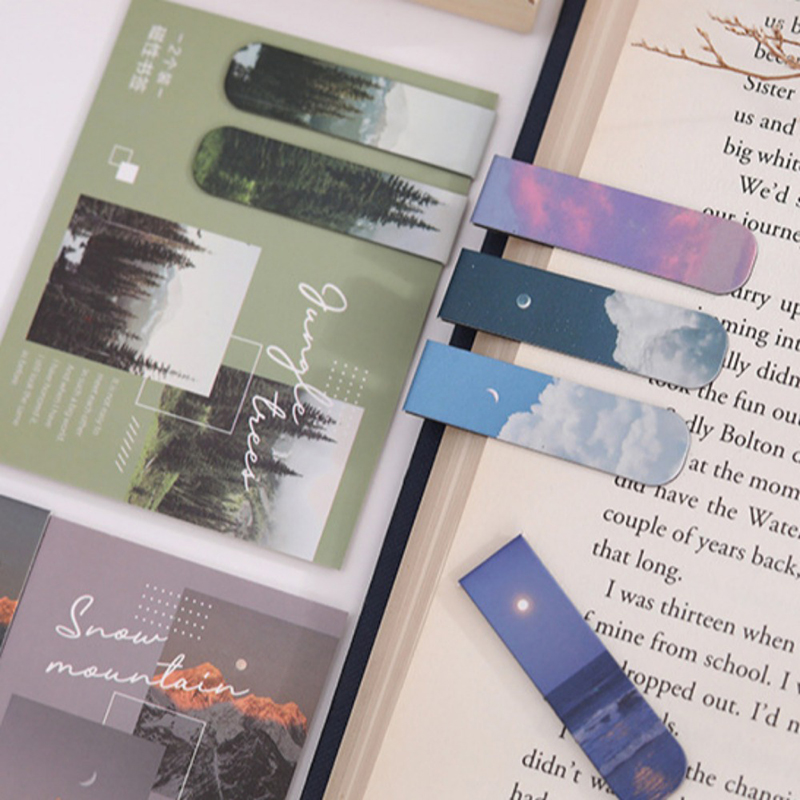 2Pcs/Set Fantasy Clouds Bookma - Paperclip Magnetic Set avaliação e preço
