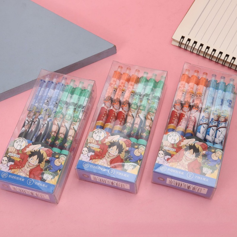 Anime One Piece Gel Pen Cute C - Gel Ink Pen Set avaliação e preço