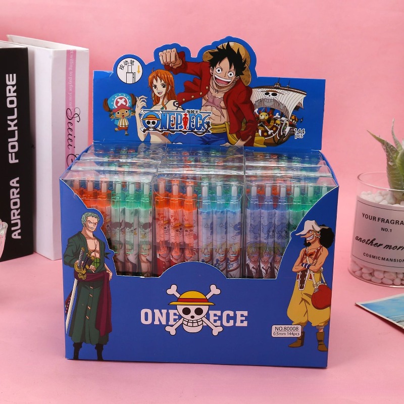Anime One Piece Gel Pen Cute C - Gel Ink Pen Set avaliação e preço