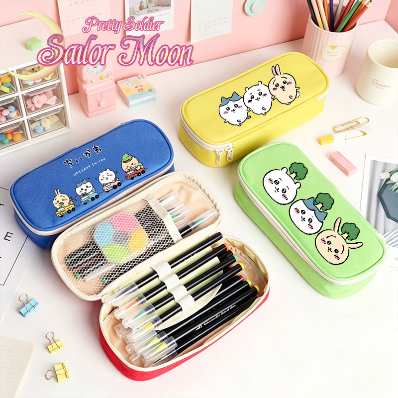 Chiikawas Pencil Case Cartoon  - Pencil Case Large avaliação e preço