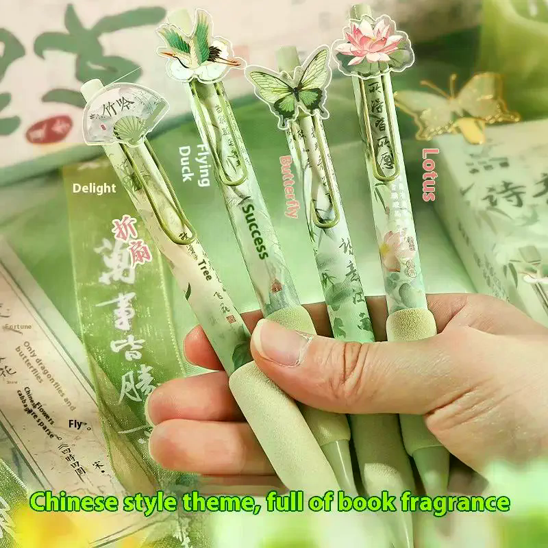 4PCS/Set Creative Soft Grip Ge - Gel Ink Pen Set avaliação e preço