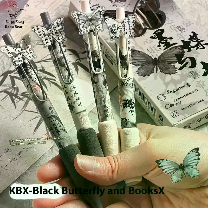 4PCS/Set Creative Soft Grip Ge - Gel Ink Pen Set avaliação e preço