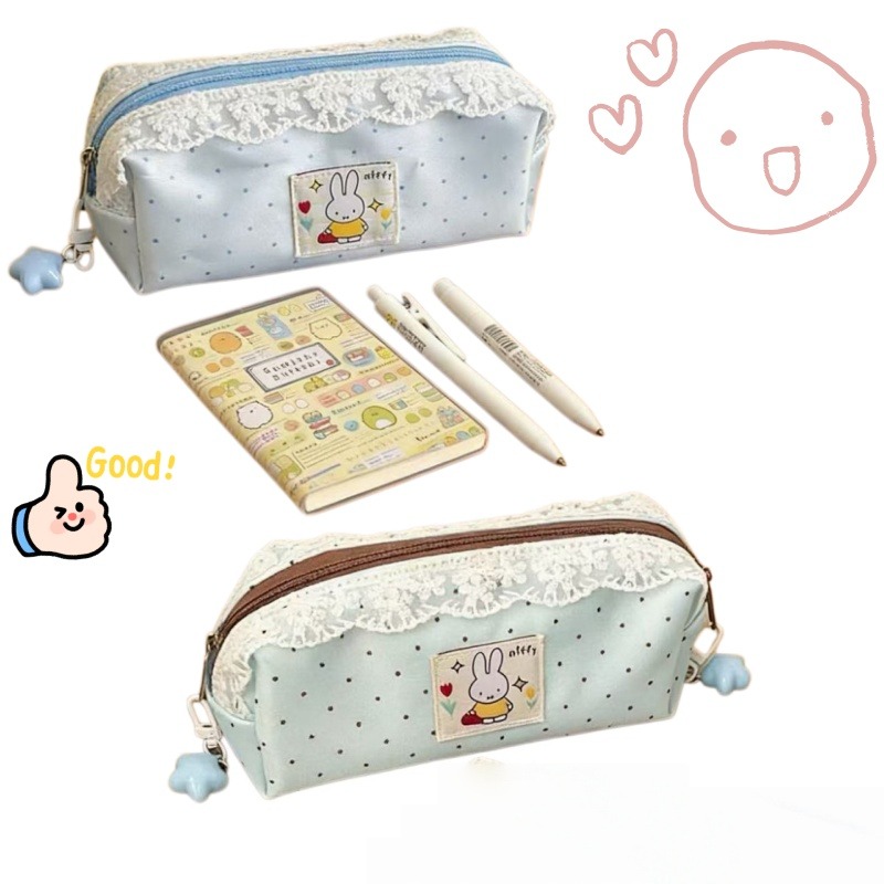 Minimalist Miffy Polka Dot Pen - Pencil Case Large avaliação e preço