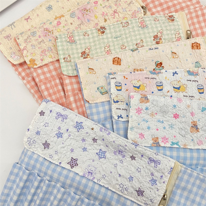 Cute Cartoon Embossed Pencil R - Pen Pouch Roll avaliação e preço