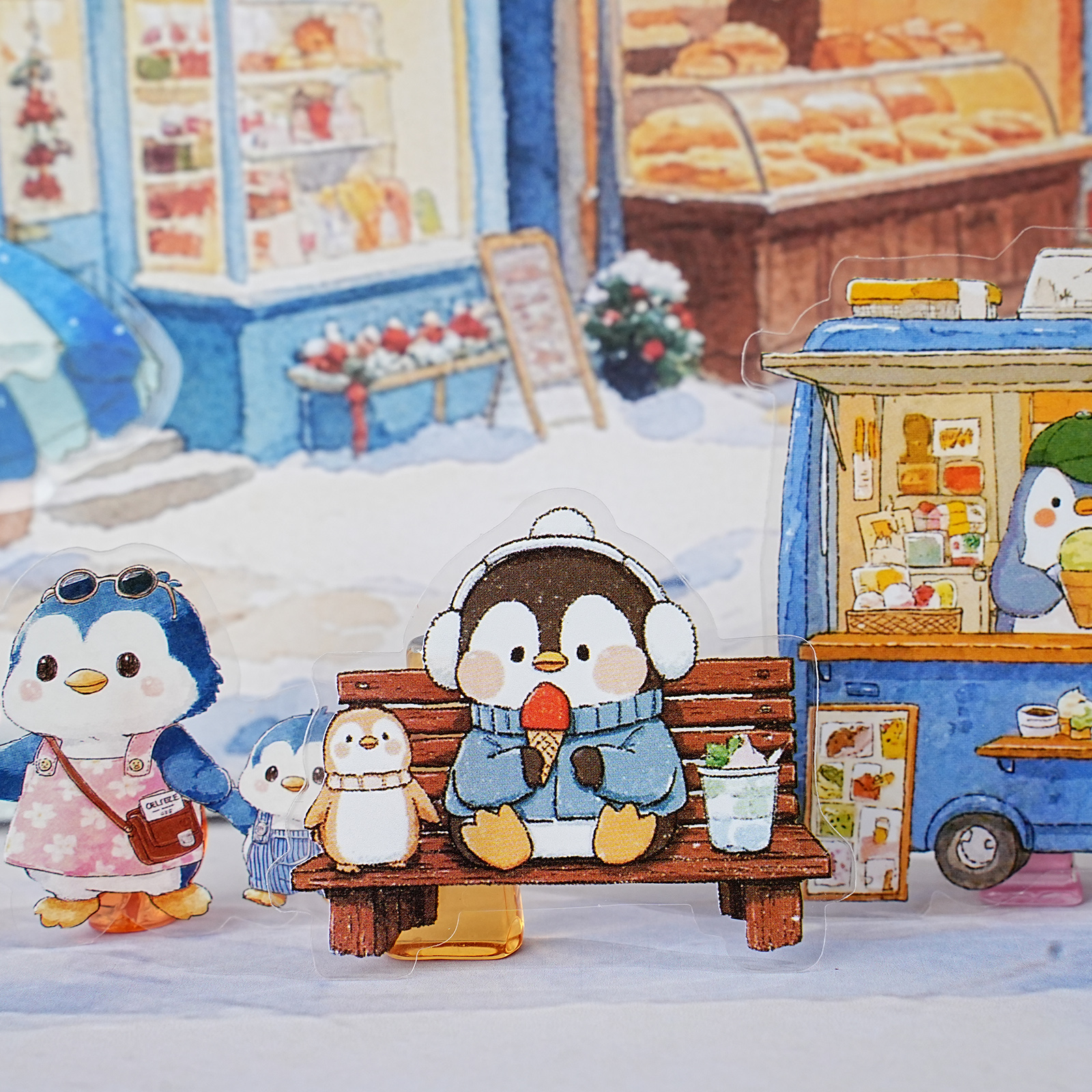 Etori Life 15Pcs Cute Penguin  - Stationery And Office Supply Stores avaliação e preço