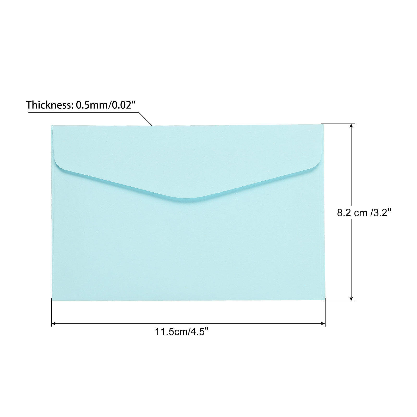 60Pcs Mini Envelopes 4.5 x 3.2 - Letter Envelope Kraft avaliação e preço