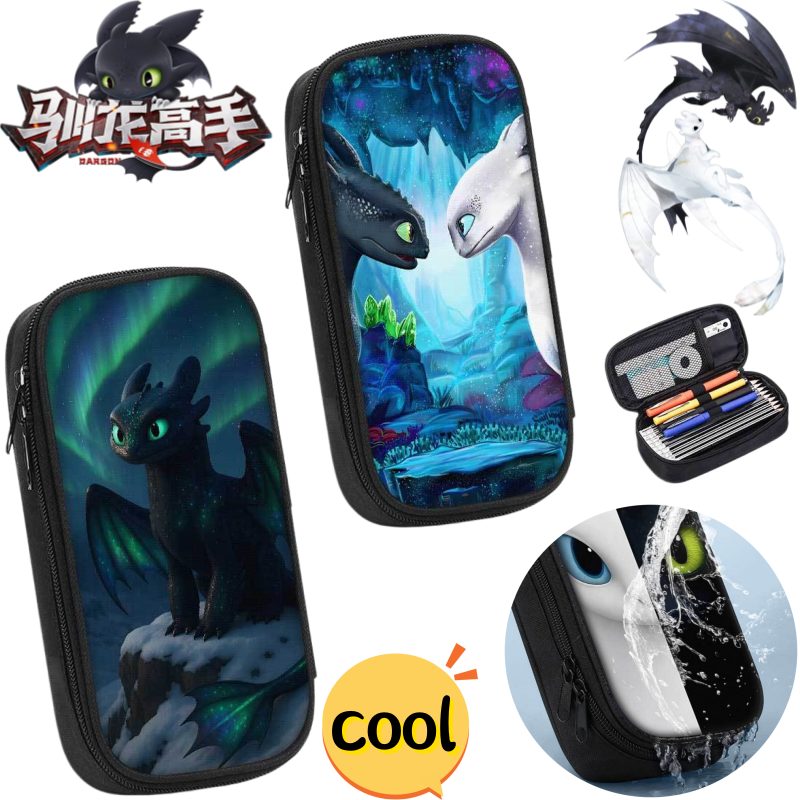 How to Train Your Dragon Tooth - Pencil Case Large avaliação e preço