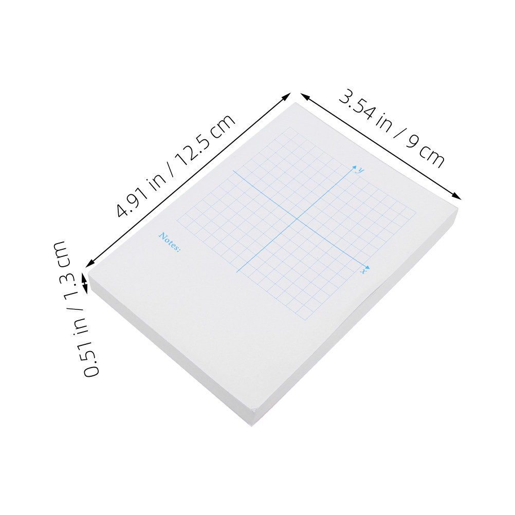 3Pcs Math Coordinate Practice  - Graph Paper Pad avaliação e preço