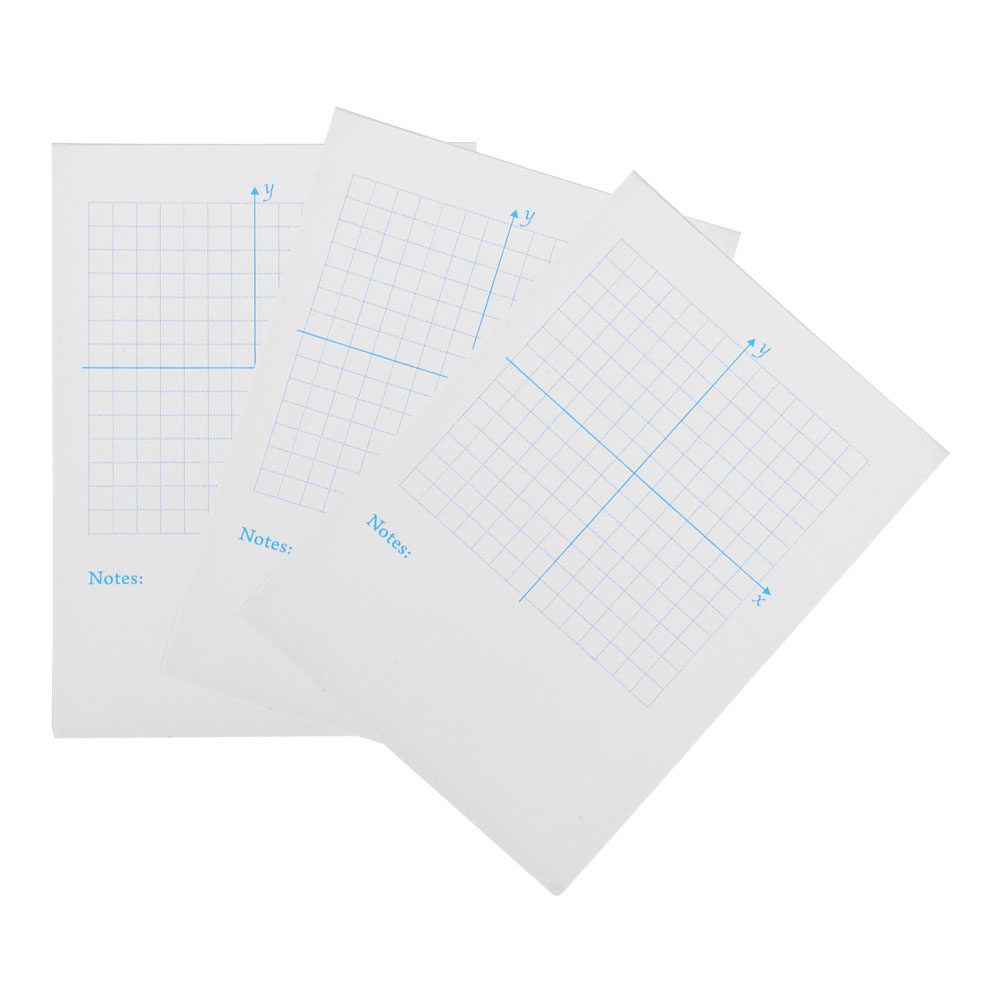 3Pcs Math Coordinate Practice  - Graph Paper Pad avaliação e preço