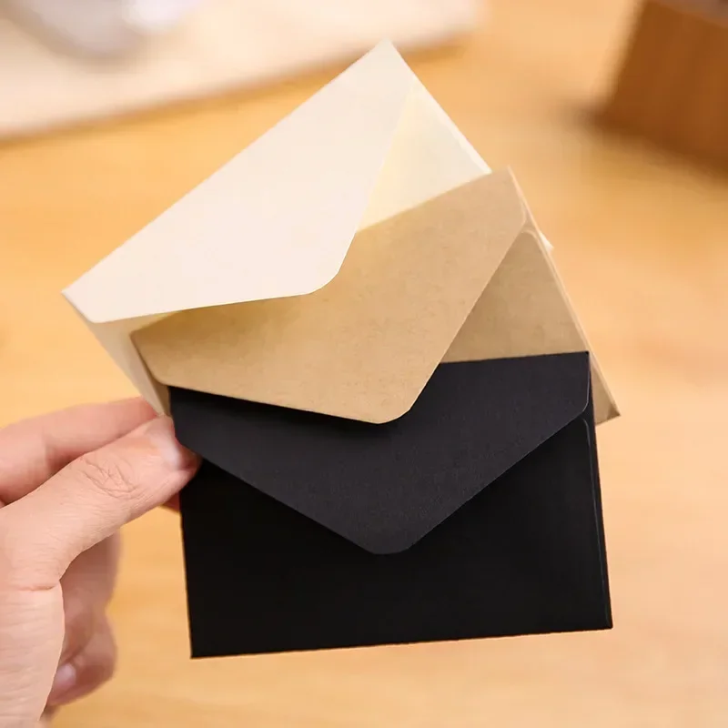 20/40/80PCS Classical White Bl - Letter Envelope Kraft avaliação e preço