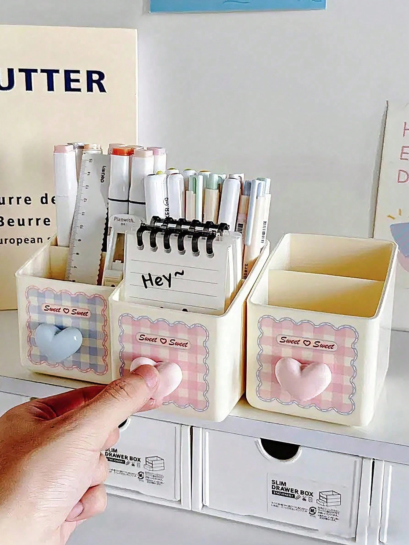 1pc Desktop Stationery Storage - Stationery And Office Supply Stores avaliação e preço