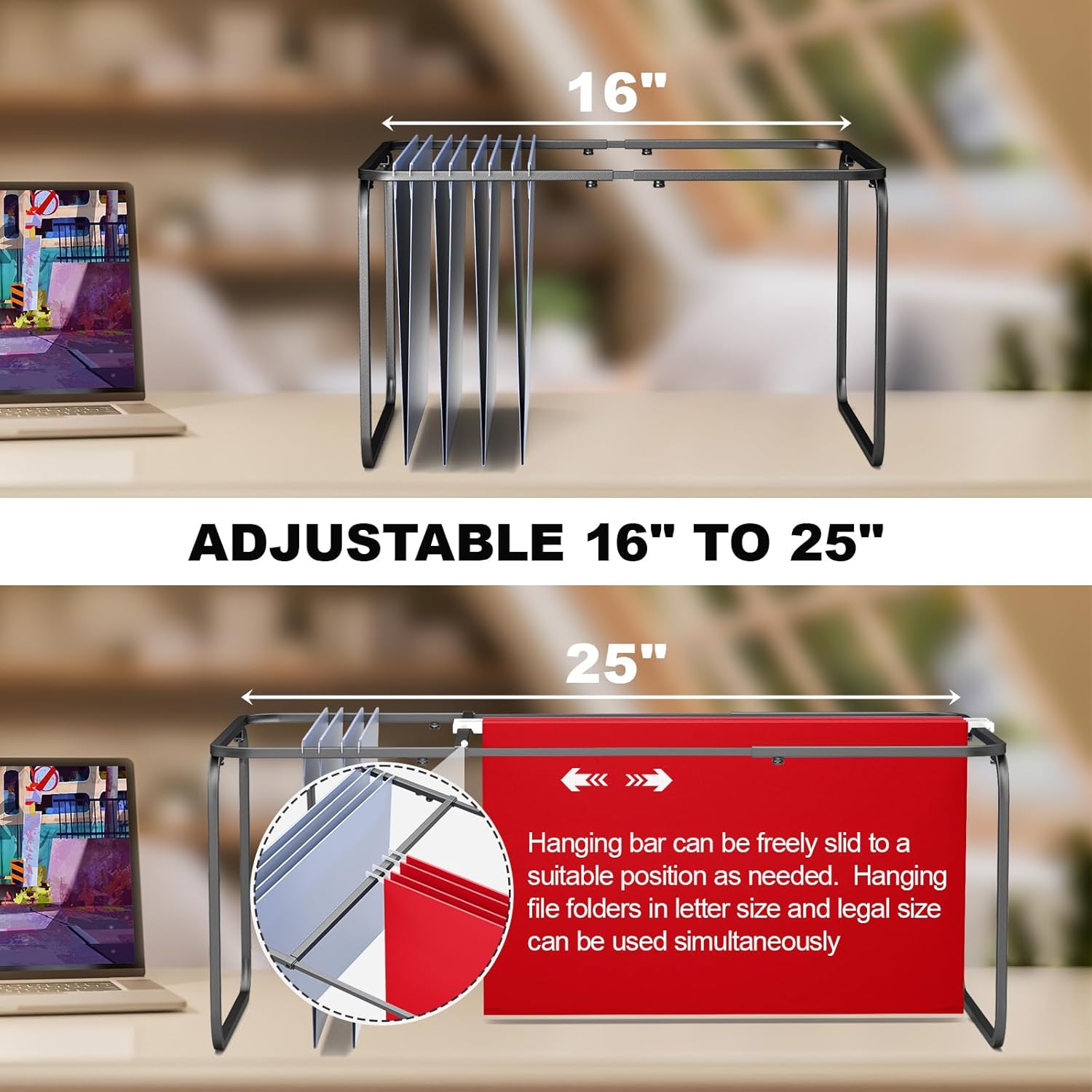 Adjustable Hanging File Folder - File Folder Hanging avaliação e preço